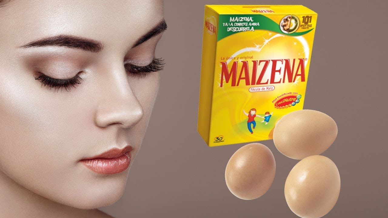 Mascarilla de maizena ¡Tu piel quedará impecable! 【2019】